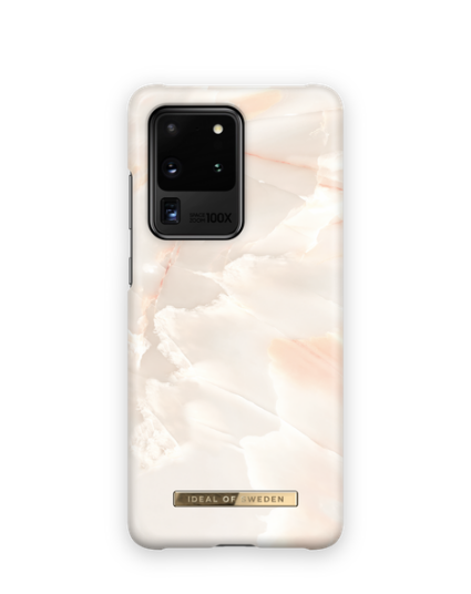 iDeal of Sweden Fashion Case Galaxy S20 Ultra Rose Pearl Marble