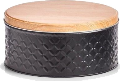 Zeller Oppbevaringsboks For Løs Mat Scandi Ø 20 X 9 Cm Svart Zeller Oppbevaringsboks For Løs Mat Scandi Ø 20 X 9 Cm Svart