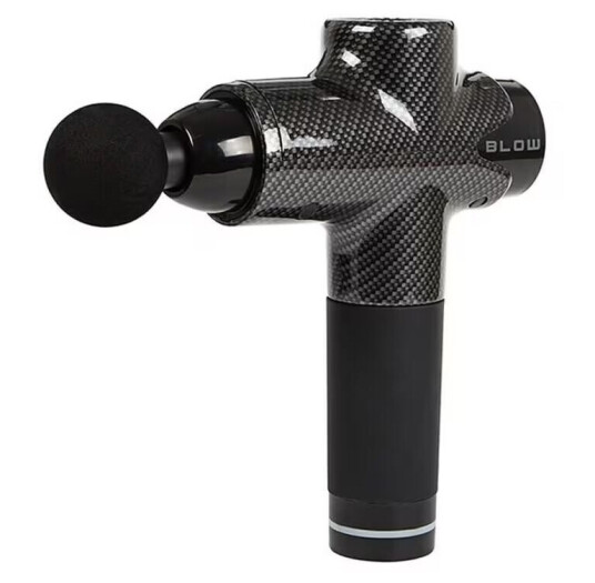 Massasjepistol for avslapning og muskelgjenoppretting Blow Wave 5000 Black Grey 200 W 2200 mAh Massasjepistol for avslapning og muskelgjenoppretting Blow Wave 5000 Black Grey 200 W 2200 mAh