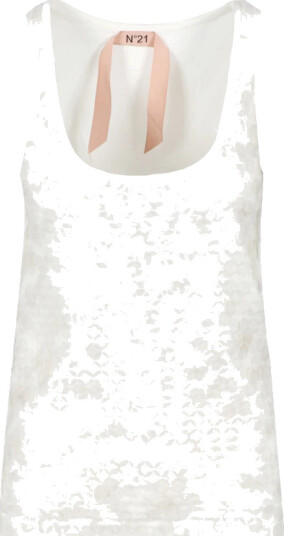 N21 Dame Topper Hvit XL,