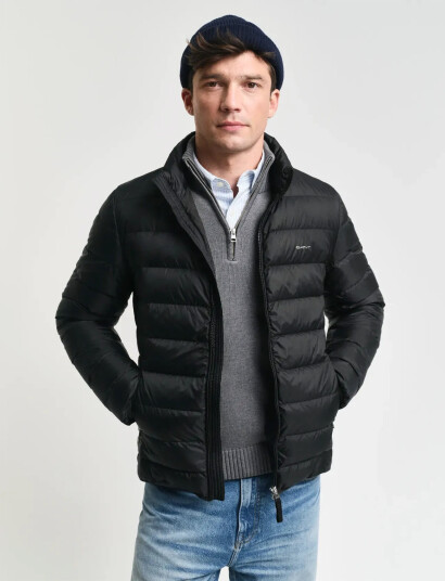 GANT Light Down Jacket Black M GANT Light Down Jacket Black M