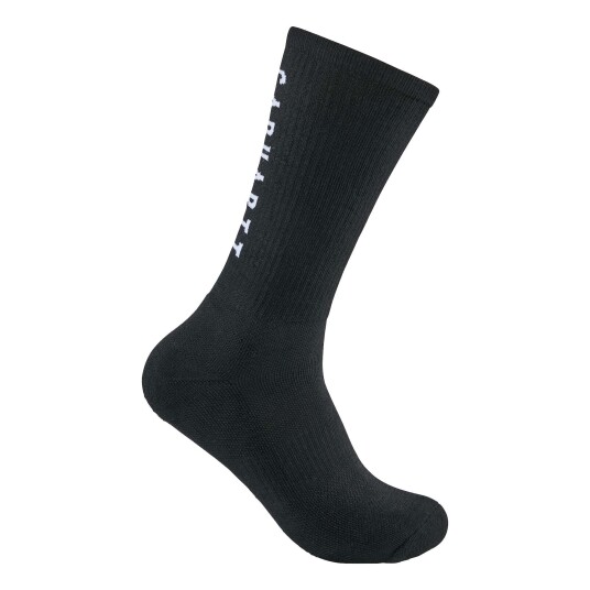 Carhartt Midweight Crew Socks 3 Pack Men"s Black L
