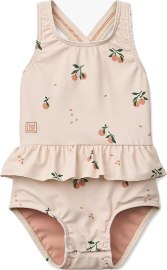 Liewood Amara Printed Swimsuit - Beige - 116
