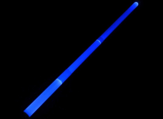 Lyssverd Blått - Light Painting Brushes Blue Light Painting Sword