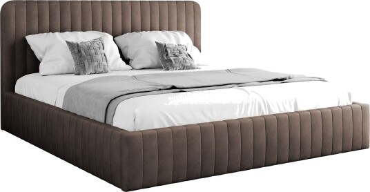 Flanna Sengeramme 140x200 cm Brun