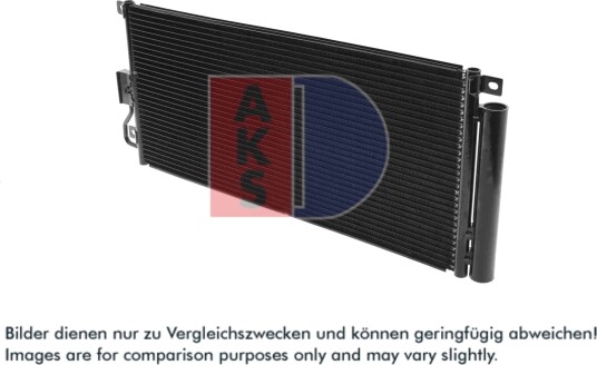 AKS DASIS 152053N Kondensator, klimaanlegg