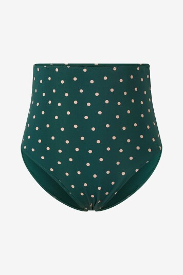 Zizzi Bikiniunderdeler sKatrin SHW Brief Aop Grønn