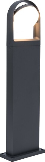 LUTEC ARCHITECTURAL FELE FRITTSTÅENDE HAGELAMPE MØRK GRÅ LED