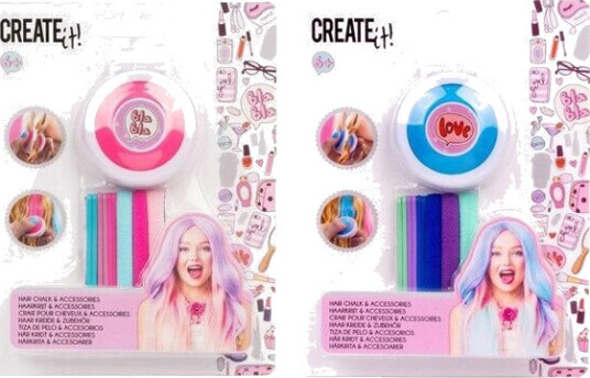 CREATE IT! Hair chalk and hair accessories