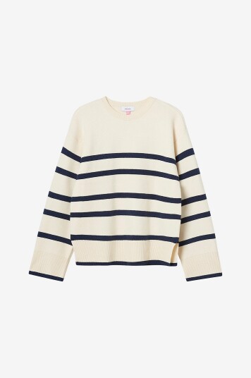 Vero Moda Girl Genser vmSaba LS O neckPullover GA Girl Grå