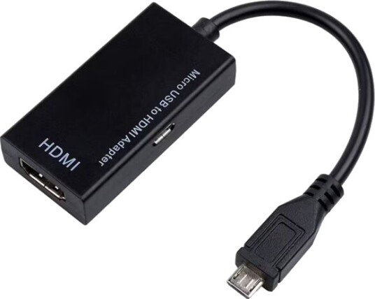 Micro-USB til HDMI Adapter MHL HDTV Samsung / Sony / Huawei