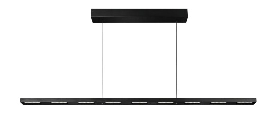 Vanessa takpendel 128 cm opp/ned lys 2700 Kelvin Svart