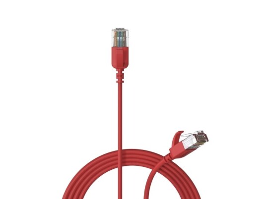 Procab Csd560r/2 2 M Cat6a U/Utp Utp Rj-45 Rj-45 Rød
