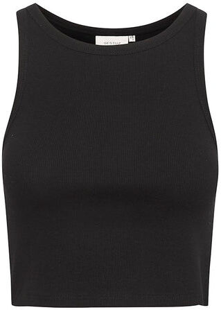 Gestuz Drewgz Cropped Top Black M Gestuz Drewgz Cropped Top Black M