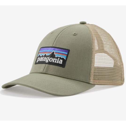 Patagonia  P-6 Logo Lopro Trucker Hat, GDNG Garden Green, ADULT