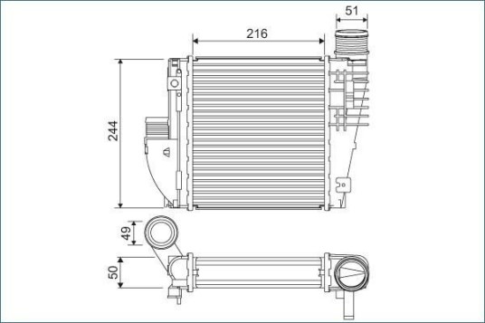Intercooler VALEO 822927 Intercooler VALEO 822927