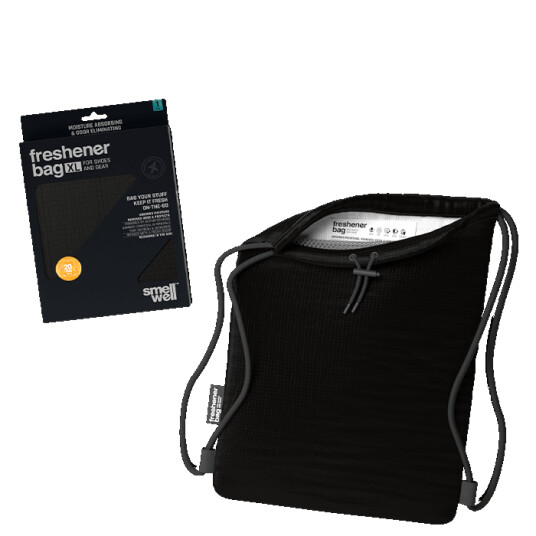 SmellWell - Freshbag XL , Solid Black SmellWell - Freshbag XL , Solid Black