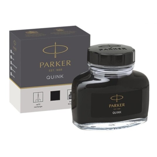 Parker Quink Blekk 57 ml Black Parker Quink Blekk 57 ml Black