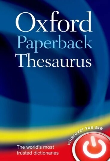 Oxford Paperback Thesaurus Av Oxford Languages