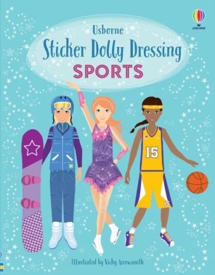 Sticker Dolly Dressing Sports Av Fiona Watt