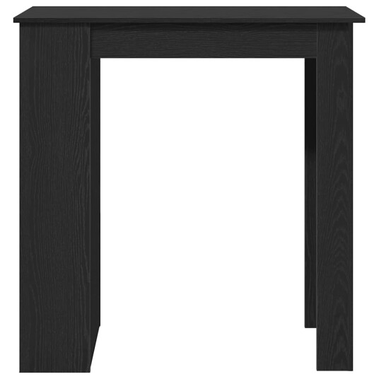 Barbord med oppbevaring svart eik 102x50x103,5 cm Barbord med oppbevaring svart eik 102x50x103,5 cm