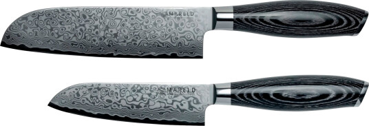 Mareld Akio Knivsett 2 kniver svart