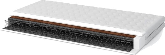 Topon Springfjærmadrass 140x200 Bonell Medium/Fast - Hvit Topon Springfjærmadrass 140x200 Bonell Medium/Fast - Hvit