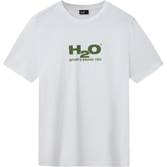 H2O Logo T skjorte Hvit XL