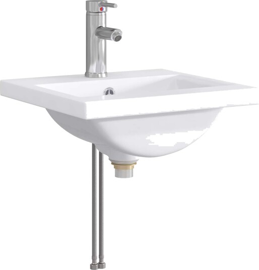  Vaskeservant for bad Krom 42 x 40 x 16,5 cm Metall