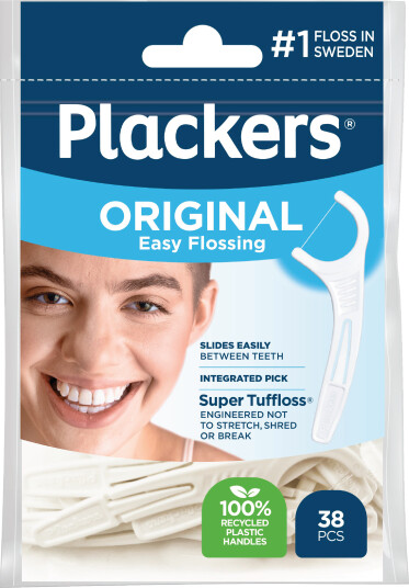 Plackers Original Tanntrådbøyle 38 stk.