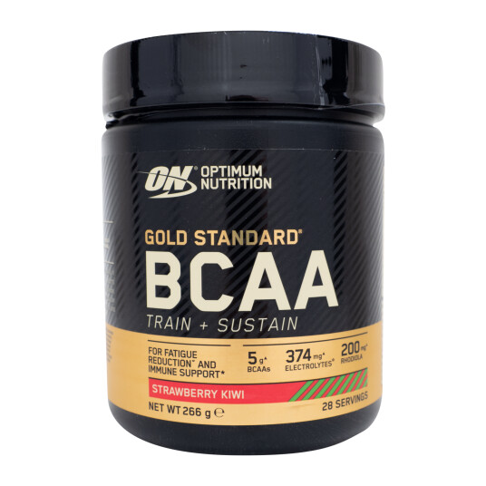 Optimum Nutrition Gold Standard BCAA Train & Sustain 266 g 266g STRAWBERRY KIWI Optimum Nutrition Gold Standard BCAA Train & Sustain 266 g 266g STRAWBERRY KIWI
