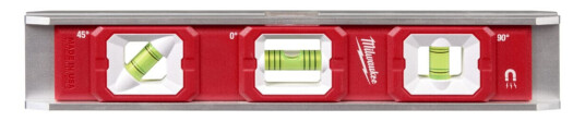 Milwaukee 23 cm Vater Base Torpedo Nivå med Høy Synlighet Milwaukee 23 cm Vater Base Torpedo Nivå med Høy Synlighet