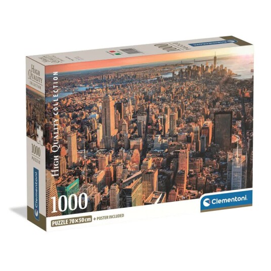 Clementoni Puslespill 1000 Brikker New York City