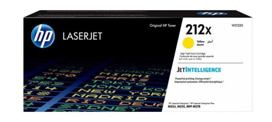 HP 212X / W2122X - High Yield - Yellow - Laser toner Yellow