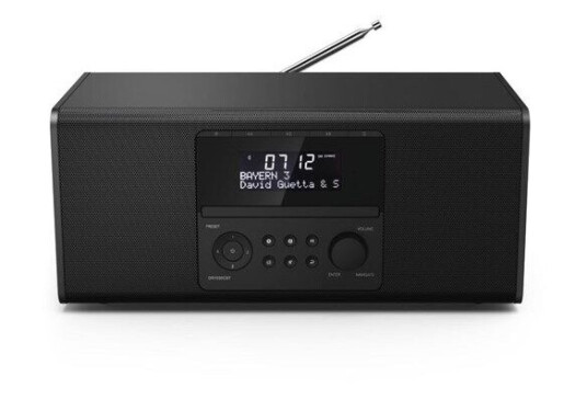Hama "DR1550CBT" Digital Radio FM/DAB/DAB+/CD/Bluetooth - DAB/DAB+/FM - Stereo - Svart