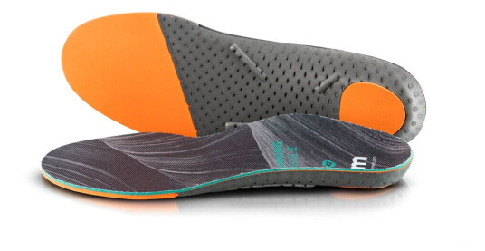 Ortho Movement Running Insole Black 45, Black Ortho Movement Running Insole Black 45, Black