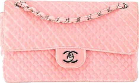 Chanel Medium Micro Quilted Velvet CC Flap Pink Chanel Medium Micro Quilted Velvet CC Flap Pink