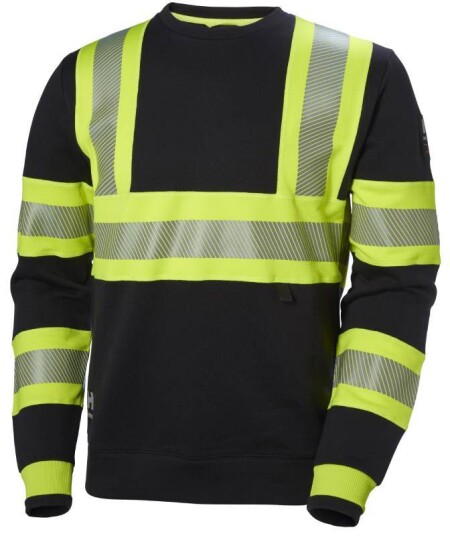 Helly Hansen Workwear ICU 79272 369 Genser varsel svart/gul Hi Vis Gul Klær