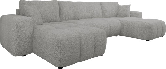 Flo Sovesofa med dobbel sjeselong 4 seter   Hvit