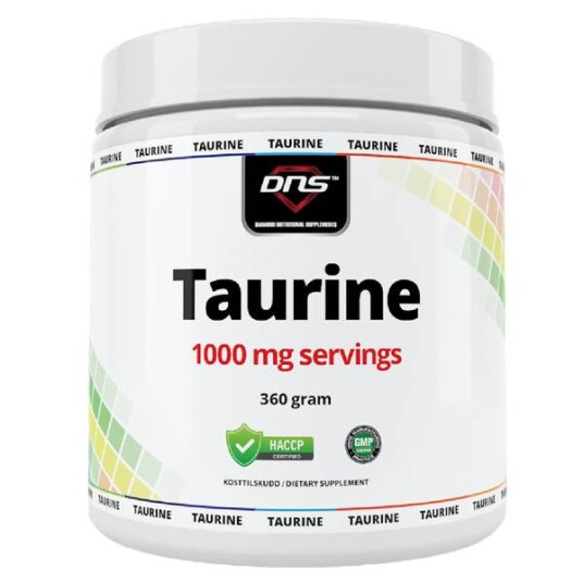 DNS Taurine Pulver - 360 Gram DNS Taurine Pulver - 360 Gram