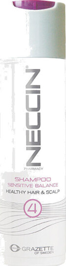Neccin 4 Sensitive Balance Sjampo 100 ml - Beroligende og Fuktighetsgivende Neccin 4 Sensitive Balance Sjampo 100 ml - Beroligende og Fuktighetsgivende