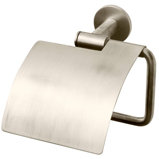 Tapwell Ta236 Toalettrullholder Vegghengt M/lokk Brushed Nickel