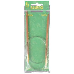 Pony Rundpinner Bambus 80cm 5,00mm / 31.5in US 8