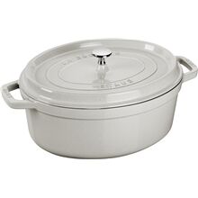 Staub Oval gryte 4,2 L White truffle 1721265-03-0 1721265-01-0 Staub Oval gryte 4,2 L White truffle 1721265-03-0 1721265-01-0