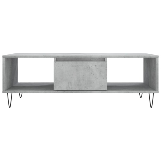 vidaXL Salongbord betonggrå 104x60x35 cm konstruert tre