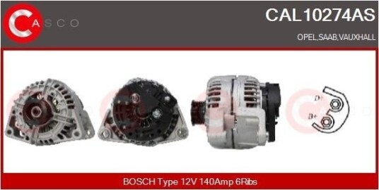 Dynamo CASCO CAL10274AS