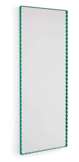 HAY Arcs Mirror Rectangle M speil 50 x 133,5 cm Green