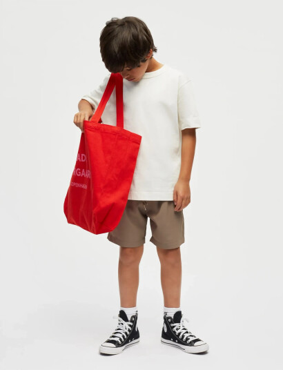 Mads Nørgaard Dry Single Theo Tee Cream 104