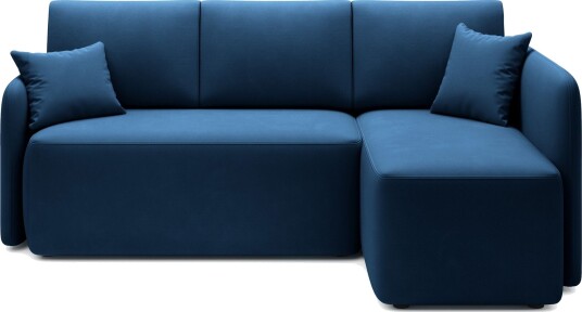 Hadson 3 seters Sofa med Divan Blå Hadson 3 seters Sofa med Divan Blå