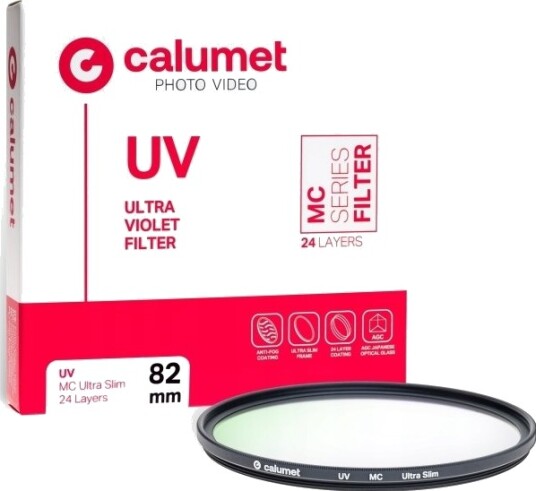 Filtr Calumet Calumet Filtr Uv Mc 82 Mm Ultra Slim 24 Lag